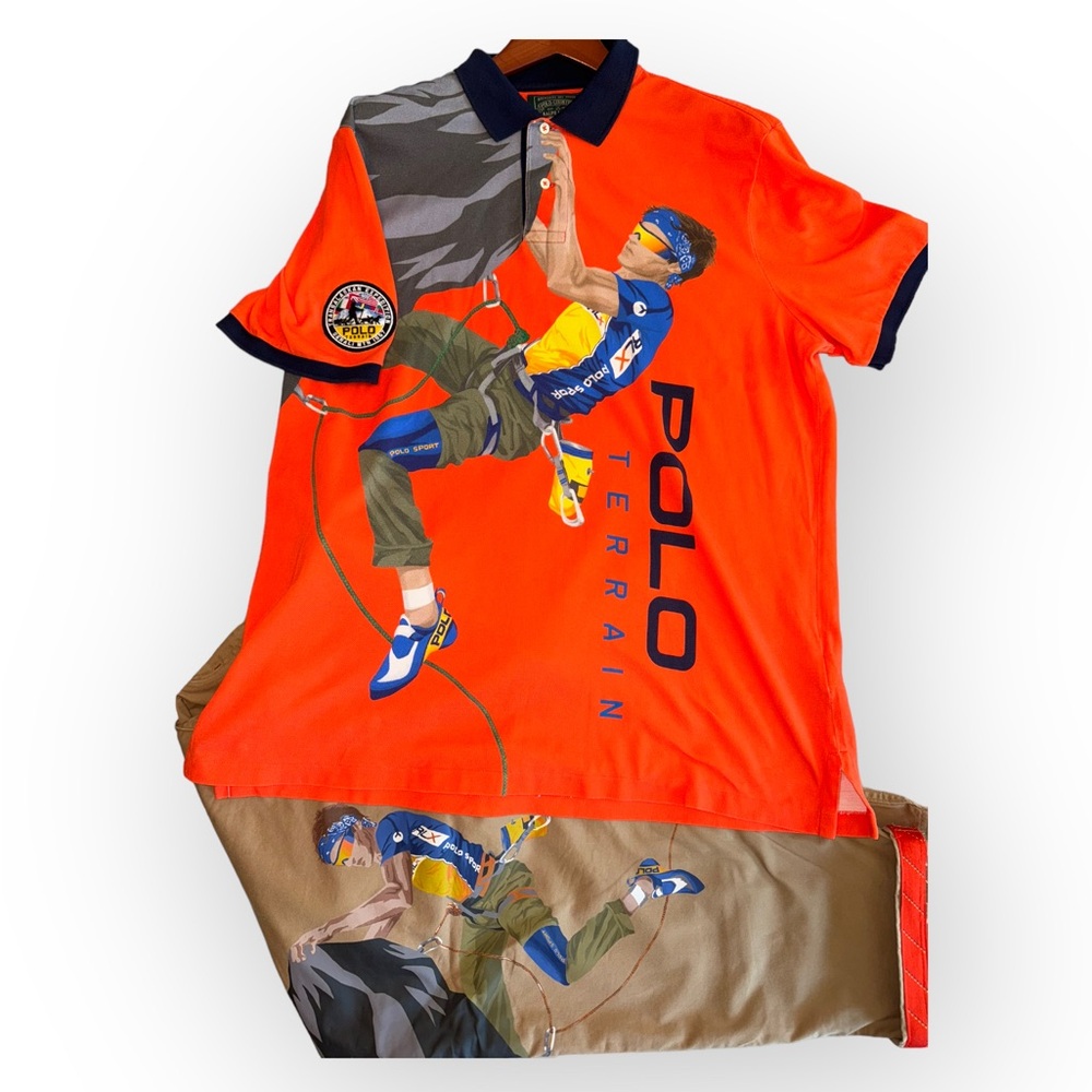 Polo Climb 🧗‍♂️ Shirt and Pants Set